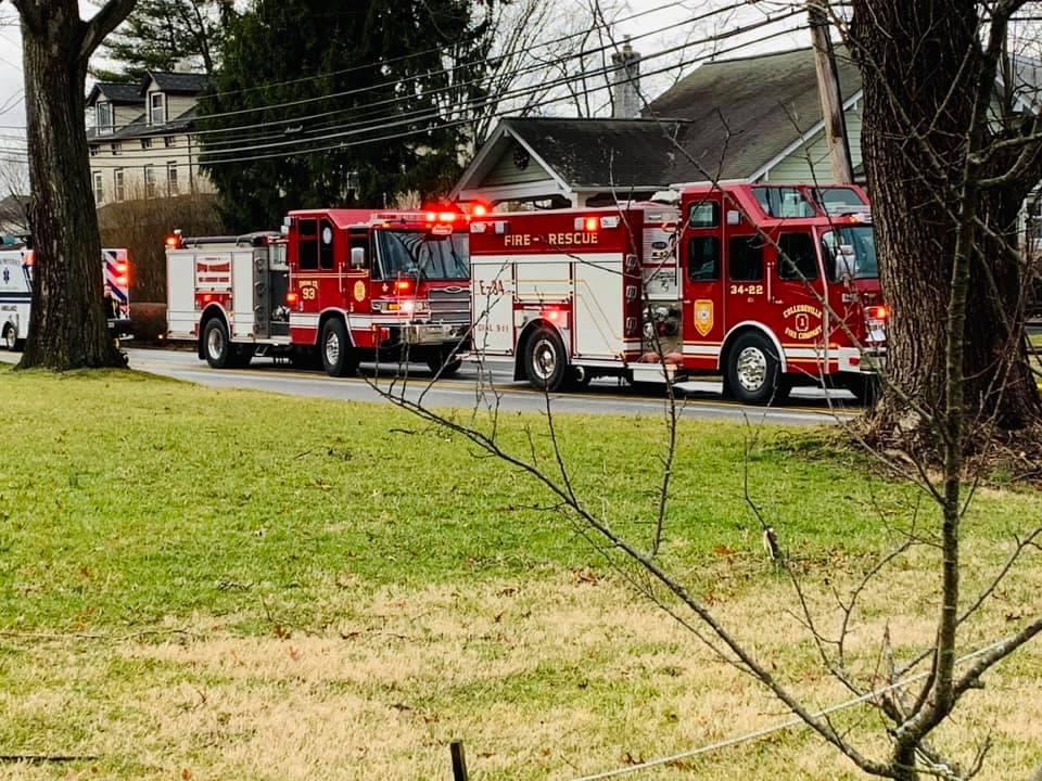 Collegeville Assist Lower Providence On Dwelling Fire Collegeville