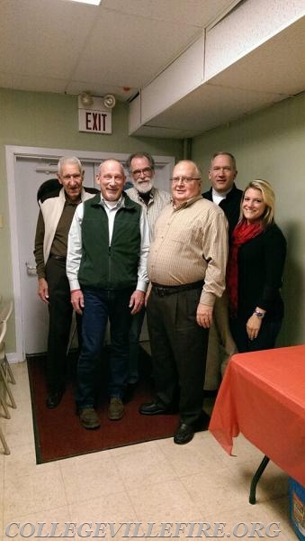 The Miller Family and Former Police Chief Jack Clawson.