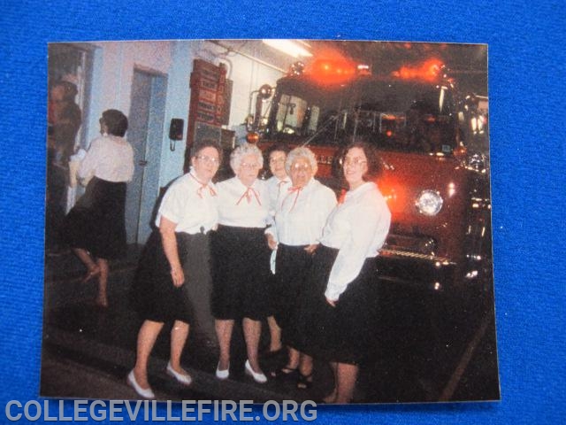 From our Ladies Auxiliary.  From Left to right - Mary Wentworth, Anna Krumenacker, Marge McCann, Vesta Nolan, Anne McCann