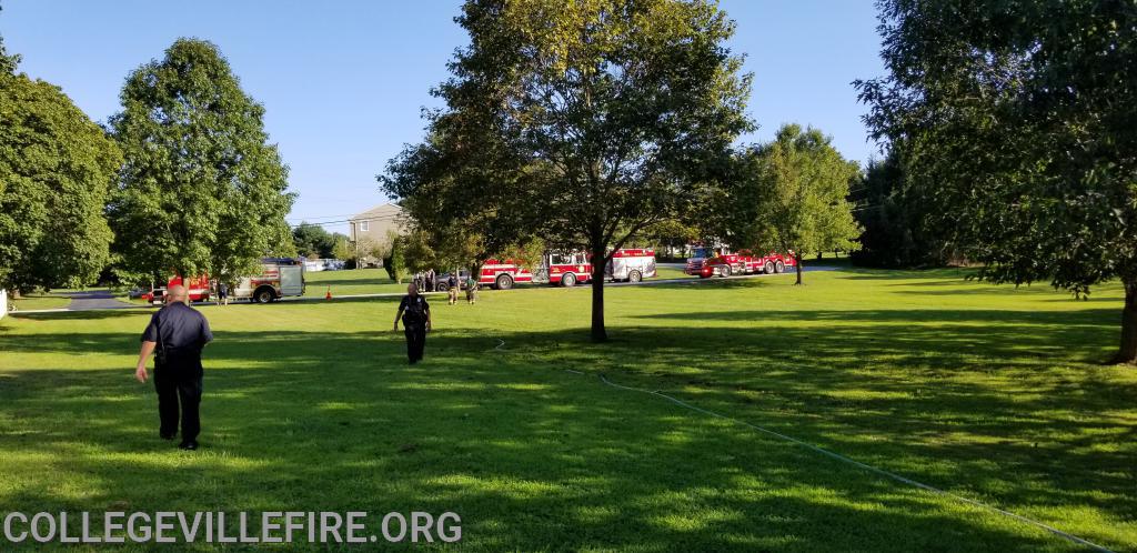 Shed Fire Rittenhouse Road, Upper Providence Twp..