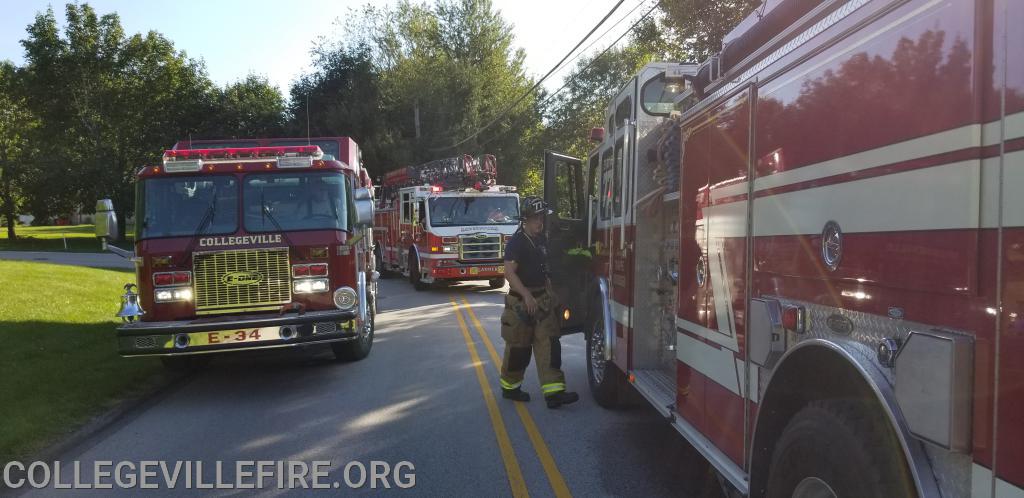 Shed Fire Rittenhouse Road, Upper Providence Twp..