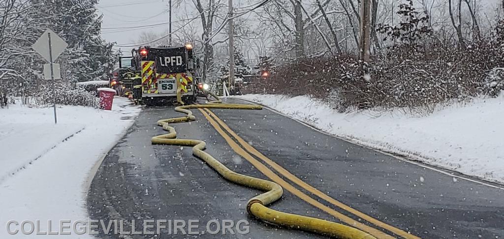 Non-Commercial Building fire in the 3800 block of Yerkes Road.