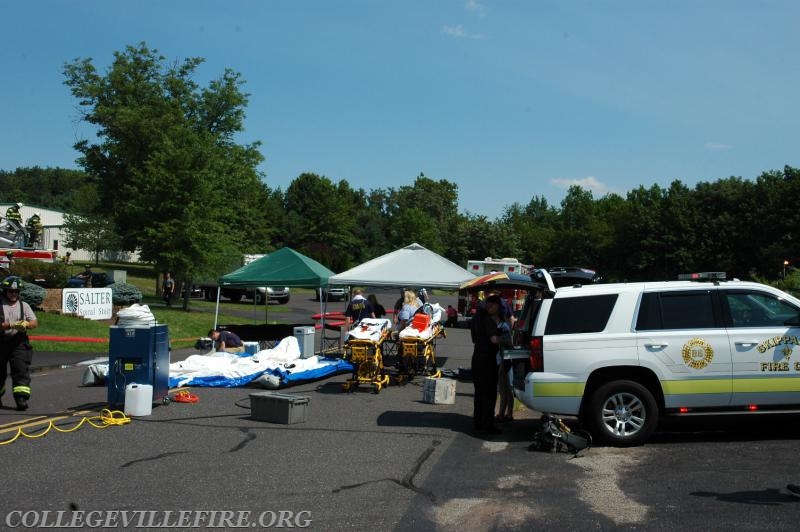 Commercial Building Fire, Perkiomen Twp.
Rehab Area