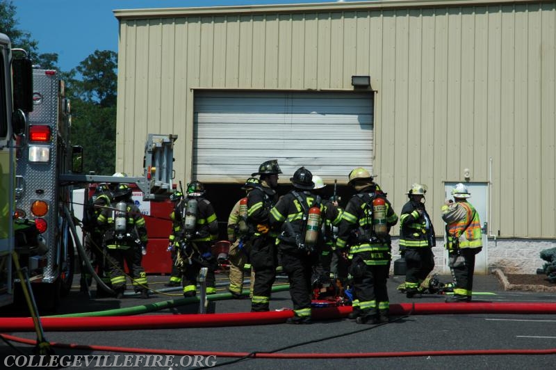 Commercial Building Fire, Perkiomen Twp.
Fast team