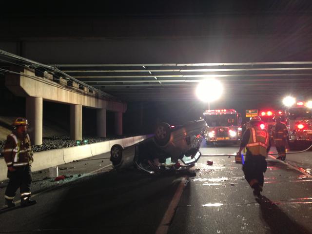 3/21/13 - Rt. 29 Single Vehicle Accident (car off of 422)