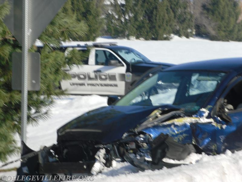 MVA with rescue S. Trappe Road @ Mennonite Road